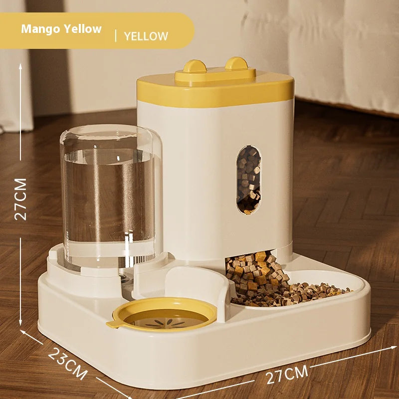 Distributeur Automatique de Nourriture et d'Eau pour Chiens et Chats