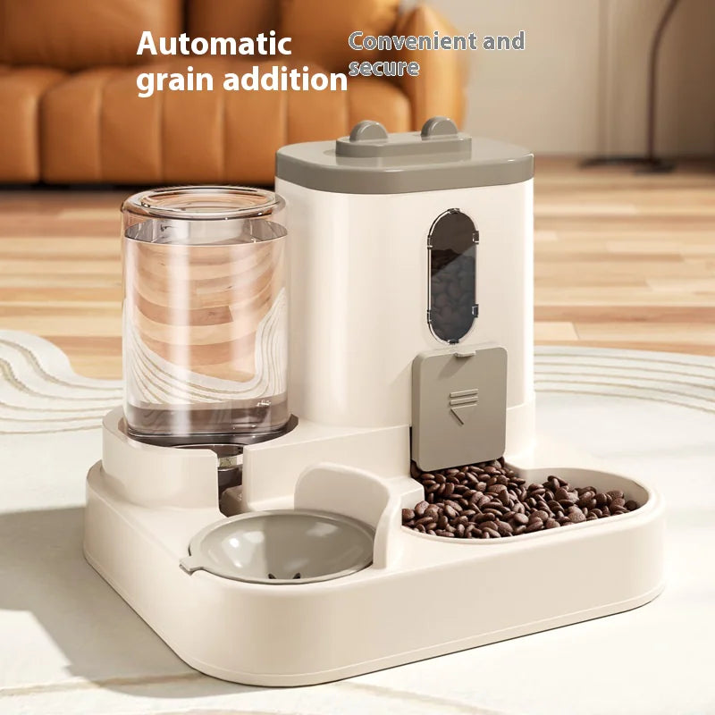 Distributeur Automatique de Nourriture et d'Eau pour Chiens et Chats