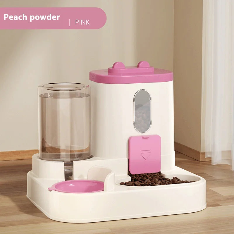 Distributeur Automatique de Nourriture et d'Eau pour Chiens et Chats