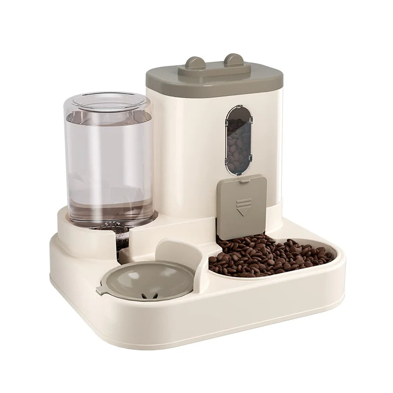 Distributeur Automatique de Nourriture et d'Eau pour Chiens et Chats