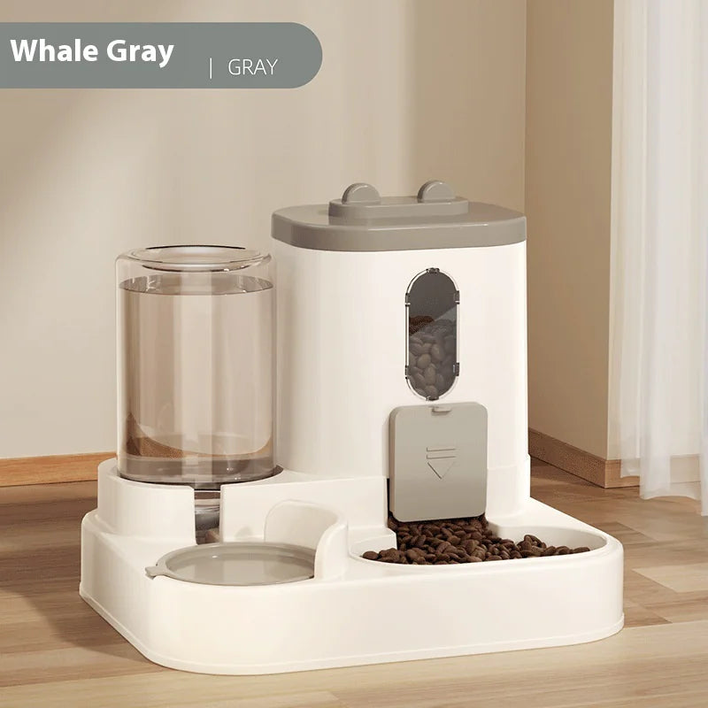 Distributeur Automatique de Nourriture et d'Eau pour Chiens et Chats
