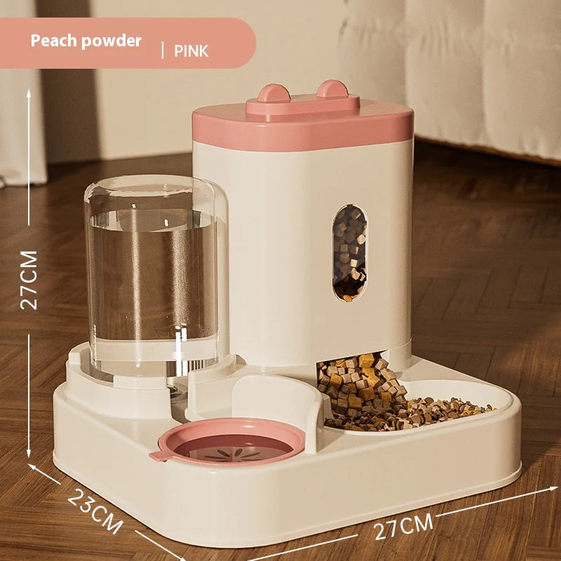 Distributeur Automatique de Nourriture et d'Eau pour Chiens et Chats