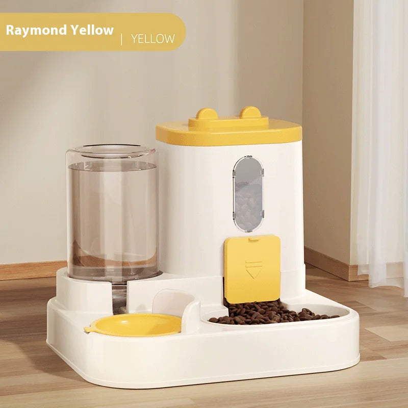 Distributeur Automatique de Nourriture et d'Eau pour Chiens et Chats