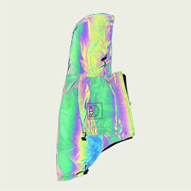 Manteau réfléchissant en microcristallins pour chiens