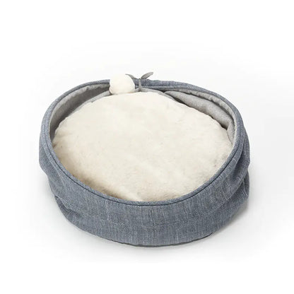 Sac de Couchage pour Chat, Maison de Lit Fermée pour Chat