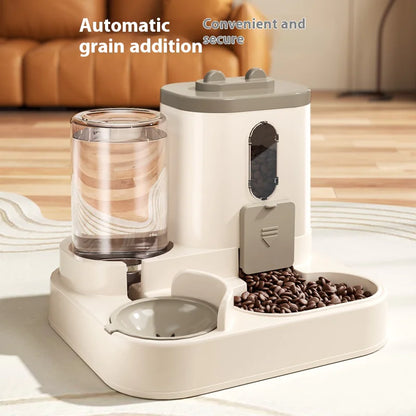 Distributeur Automatique de Nourriture et d'Eau pour Chiens et Chats