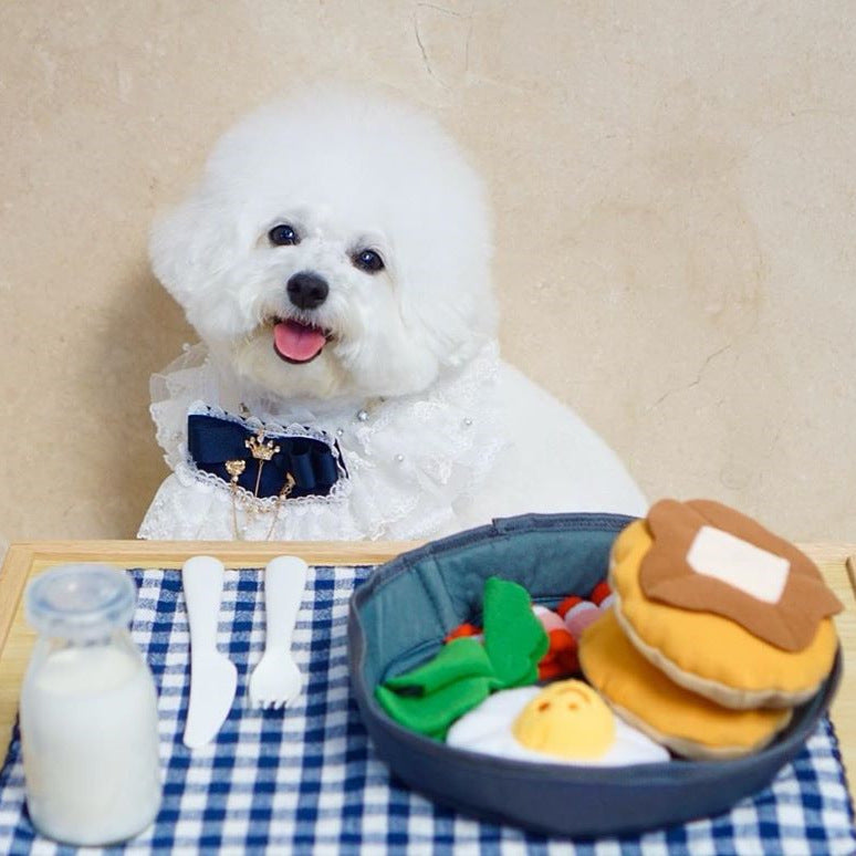 Jouets casse-tête à friandises pour chiens