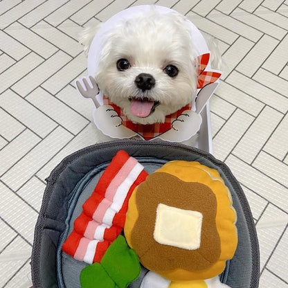 Jouets casse-tête à friandises pour chiens