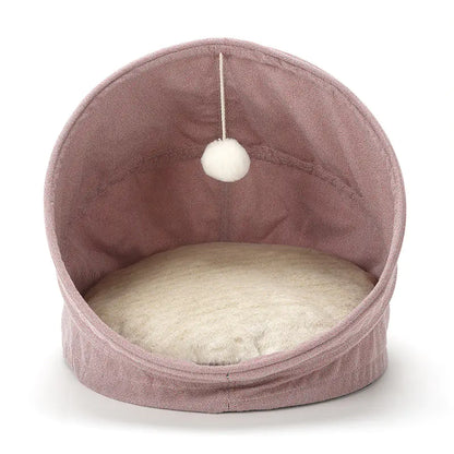 Sac de Couchage pour Chat, Maison de Lit Fermée pour Chat