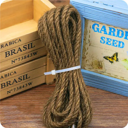 Corde en Jute Colorée pour l'Artisanat DIY et les Jouets pour Chats (10m)