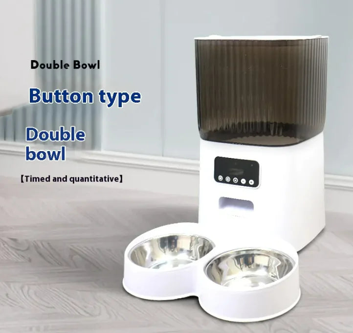 Distributeur Automatique de Nourriture pour Animaux 5L