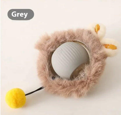 Balle roulante autonome pour chat