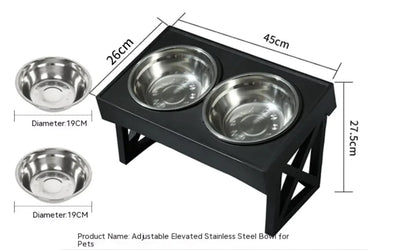 Gamelle Surélevée à Alimentation Lente pour Chiens