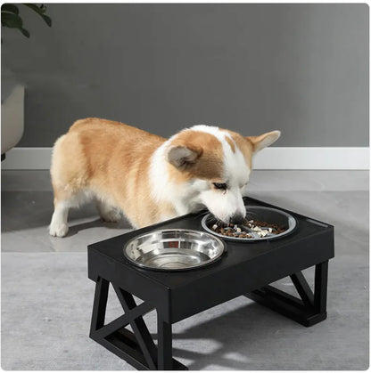 Gamelle Surélevée à Alimentation Lente pour Chiens