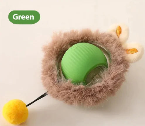 Balle roulante autonome pour chat