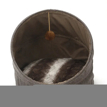Sac de Couchage pour Chat, Maison de Lit Fermée pour Chat