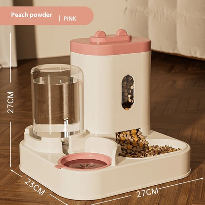 Distributeur Automatique de Nourriture et d'Eau pour Chiens et Chats