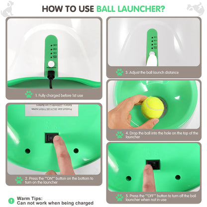 Lanceur Automatique de Balles pour Chiens