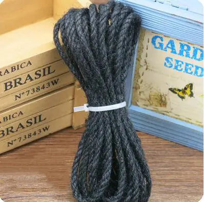 Corde en Jute Colorée pour l'Artisanat DIY et les Jouets pour Chats (10m)